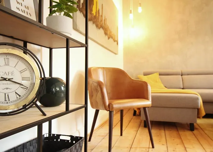 Zentrales Newyork-designapartment Mit 2 Betten Nahe Messe L Flughafen